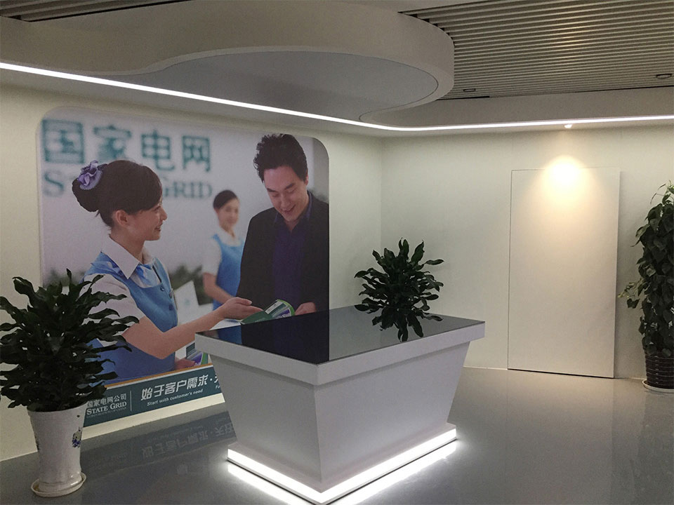 国家电网镜面玻璃触摸膜