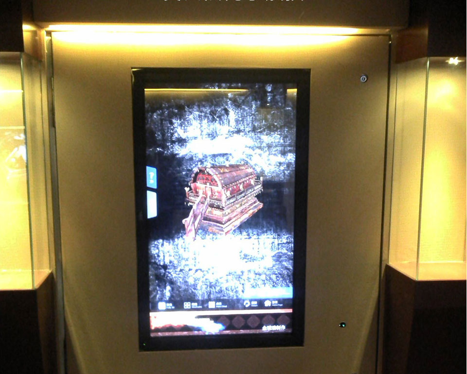 超窄边光学触摸屏